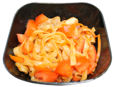 Лапша с овощами